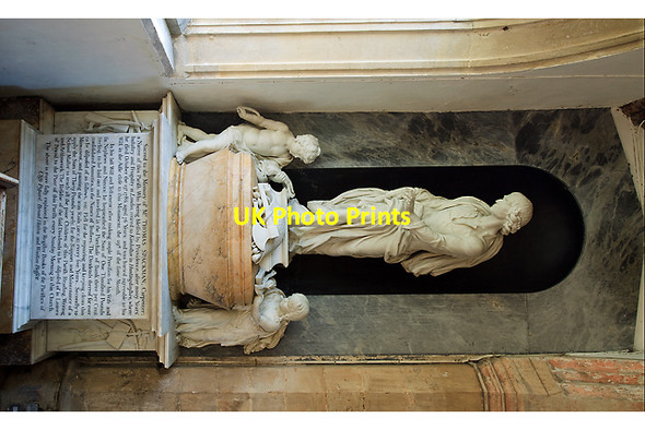 Photo 6"x4" Monument to Thomas Spackman - St Peter's church, Clyffe Pypard Clyffe Pypard c2012