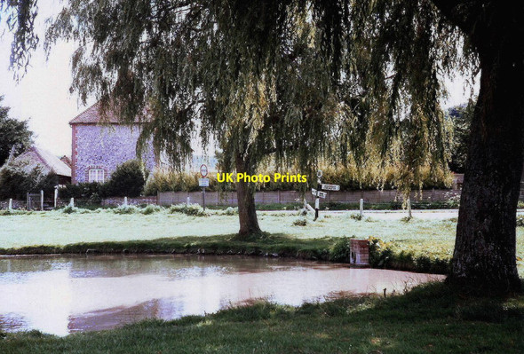 Photo 6"x4" The pond, East Dean, West Sussex East Dean\/SU9013 c1988