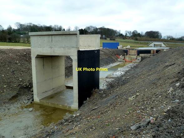 Photo 6"x4" Construction of Staveley Town Lock on the Chesterfield Canal Staveley\/SK4374 c2012