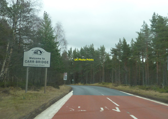 Photo 6"x4" A938 about to enter Carrbridge Ellan c2012