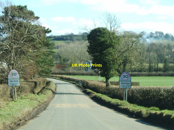 Photo 6"x4" Horton Road near Horton Horton\/ST7684 c2012