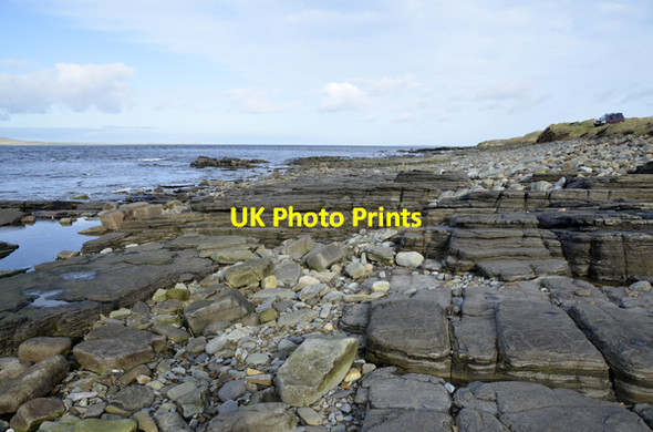 Photo 6"x4" Sandy geo Shapinsay Burroughston c2012