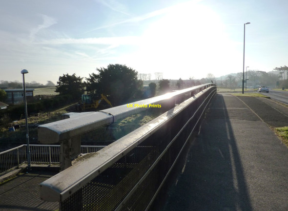 Photo 6"x4" Bridge on Dartmouth Road over Steam Railway near Churston Station Galmpton\/SX8956 c2012