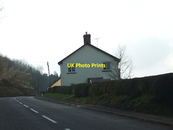Photo 6"x4" House on the road through Calverleigh and woodland Calverleigh c2012