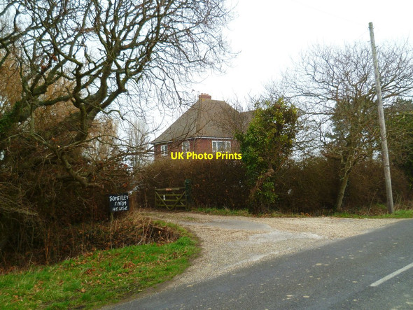 Photo 6"x4" Somerley Farm House Earnley c2012