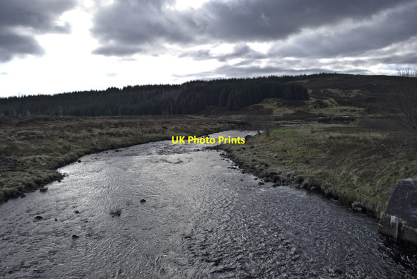 Photo 6"x4" Upper River Oykel Loch Ailsh c2012