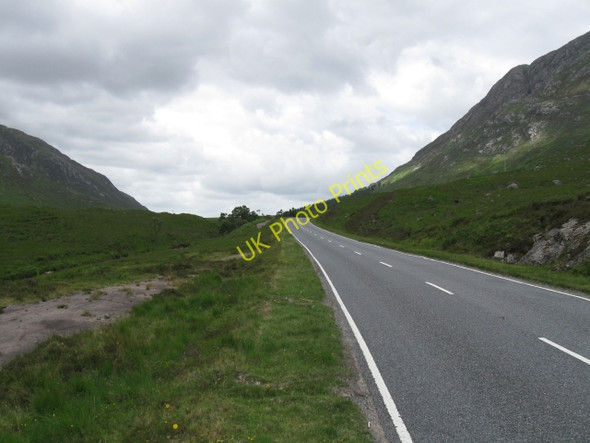 Photo 6"x4" A861 & Glen Tarbert in direction of Strontian Inversanda c2008