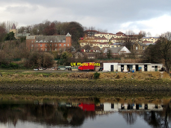 Photo 6"x4" View across the River Tyne, east of Newburn Bridge Ryton\/NZ1564 c2012