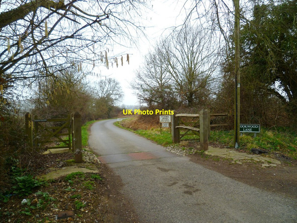 Photo 6"x4" Rookwood Lane (southern end) Rookwood c2012