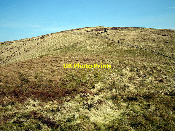 Photo 6"x4" Looking back towards the summit of Draws Drum Ysbyty Cynfyn c2012