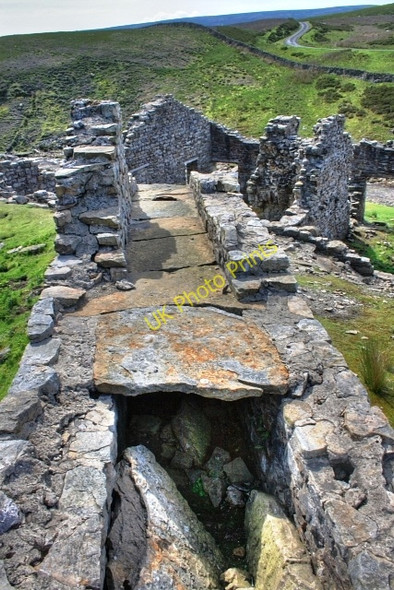 Photo 6"x4" Flue, Surrender Smelting Mill Kearton c2008