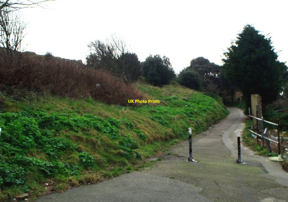 Photo 6"x4" Footpath to Hastings Castle Hastings\/TQ8110 c2012