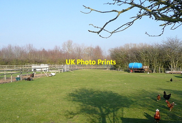 Photo 6"x4" Smallholding at Gallows Bridge Lyford c2012