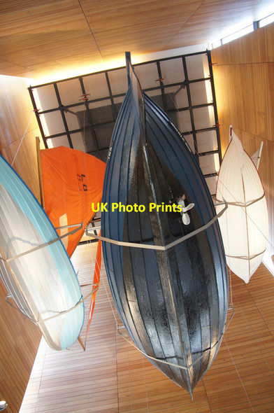 Photo 6"x4" Boats in the Shetland Museum, Lerwick Lerwick c2012