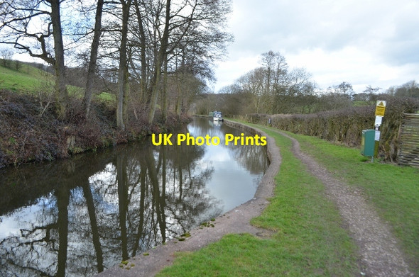 Photo 6"x4" Caldon Canal Cheddleton c2012