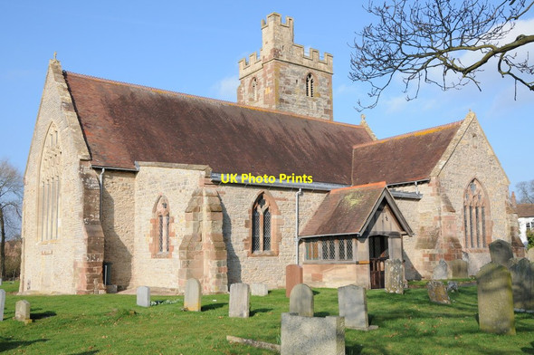 Photo 6"x4" Severn Stoke church Severn Stoke c2012
