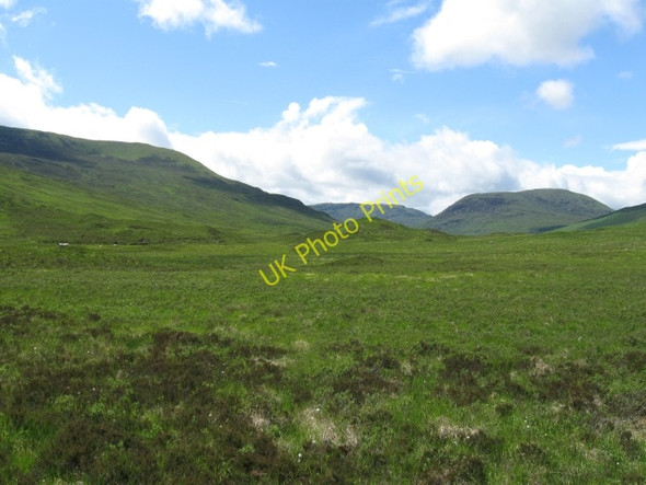 Photo 6"x4" Looking up Glen Loy: Meall Orifhaidh is rightmost hill Brian Choille\/NN0684 c2008
