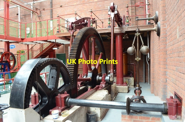Photo 6"x4" Bolton Steam Museum - Double Beam Engine Bolton\/SD7108 c2012