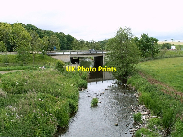 Photo 6"x4" The River Petteril from Newbiggin Bridge Brisco c2007