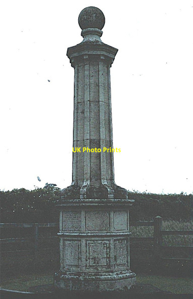 Photo 6"x4" Monument: Battle of Naseby 1645 Naseby c1983