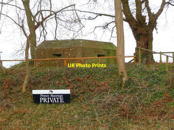 Photo 6"x4" Pewsey Wharf - Pillbox Pewsey Wharf c2011