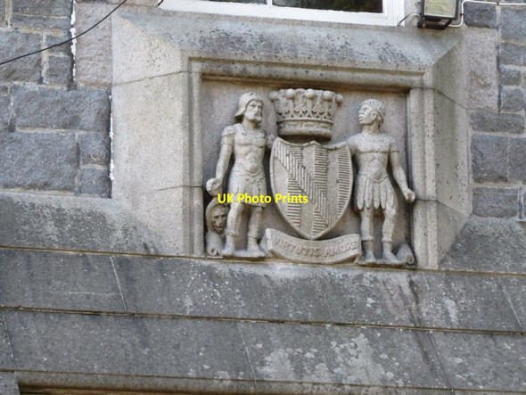 Photo 6"x4" The Annesley Coat of Arms at Castlewellan Castle Castlewellan c2011