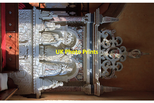 Photo 6"x4" Monument to Richard Goddard - St Michael's church, Aldbourne Aldbourne c2012