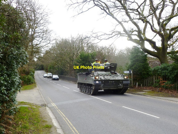 Photo 6"x4" Bovington, armoured vehicle Bovington Camp c2012