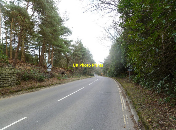 Photo 6"x4" Bovington, country road Bovington Camp c2012
