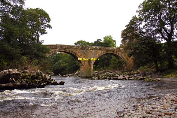 Photo 6"x4" The Devil's Bridge over the River Lune Kirkby Lonsdale c2011