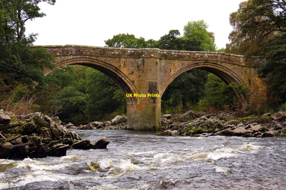 Photo 6"x4" The Devil's Bridge over the River Lune Kirkby Lonsdale c2011