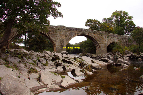 Photo 6"x4" The Devil's Bridge over the River Lune Kirkby Lonsdale c2011