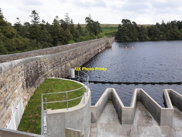 Photo 6"x4" Venford Reservoir Dam West Stoke\/SX6971 c2011