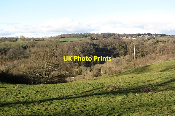 Photo 6"x4" Steep ground above Clydesdale Crossford\/NS8246 c2012