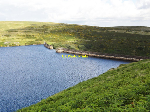 Photo 6"x4" The Top of the Avon River Dam Didworthy c2011