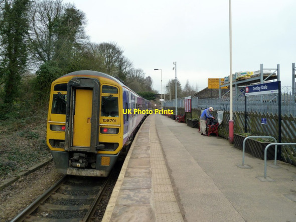 Photo 6"x4" Denby Dale railway station Denby Dale c2012