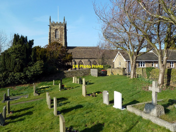Photo 6"x4" All Saints Church Cawthorne\/SE2807 c2012