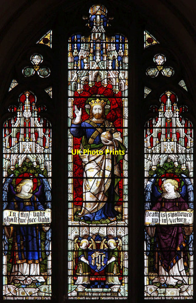 Photo 6"x4" St Faith, Brentford - Stained glass window Brentford c2012