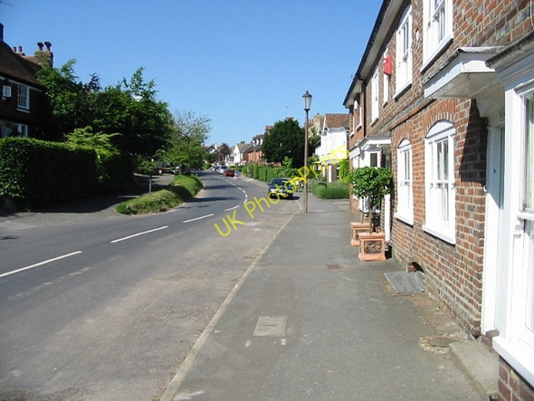 Photo 6"x4" View along High Street, Elham Elham c2008