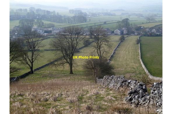 Photo 6"x4" Fields down to Chelmorton Chelmorton c2012