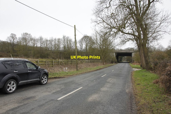 Photo 6"x4" M4 bridge over the B4009 Hermitage\/SU5173 c2012