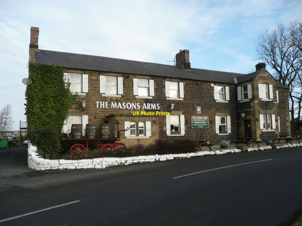 Photo 6"x4" The Masons Arms Rennington c2012