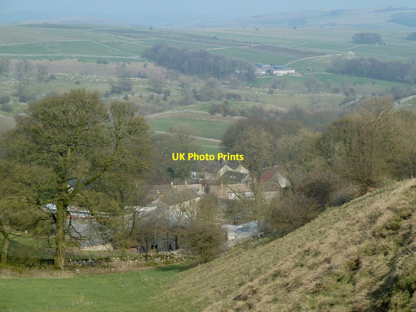 Photo 6"x4" Track down to Taddington Taddington\/SK1471 c2012