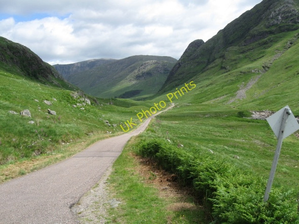 Photo 6"x4" Glen Etive Road Dalness\/NN1651 c2008