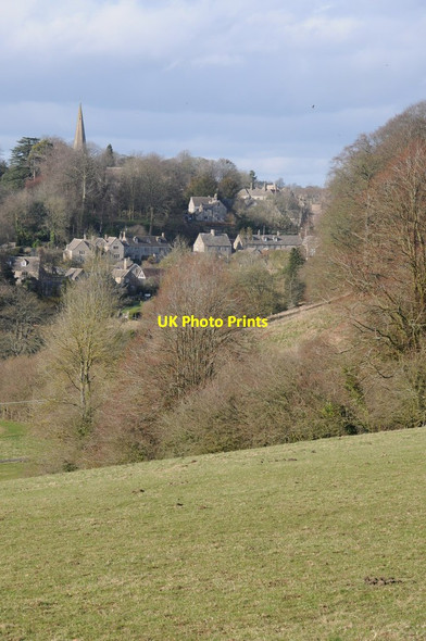 Photo 6"x4" View to Bisley Bisley\/SO9006 c2012
