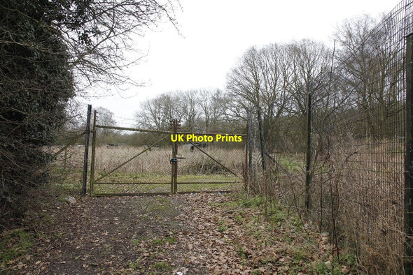Photo 6"x4" Fenced off field Hermitage\/SU5173 c2012