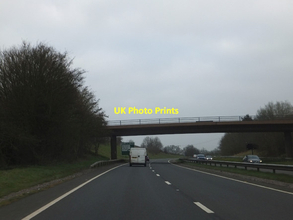 Photo 6"x4" Bolham Lane bridge over the A361 Tiverton\/SS9512 c2012