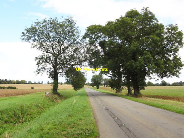 Photo 6"x4" Along the Road to Rippingale Kirkby Underwood c2011