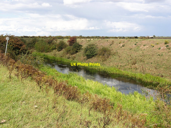 Photo 6"x4" South Forty Foot Drain Gosberton Clough c2011