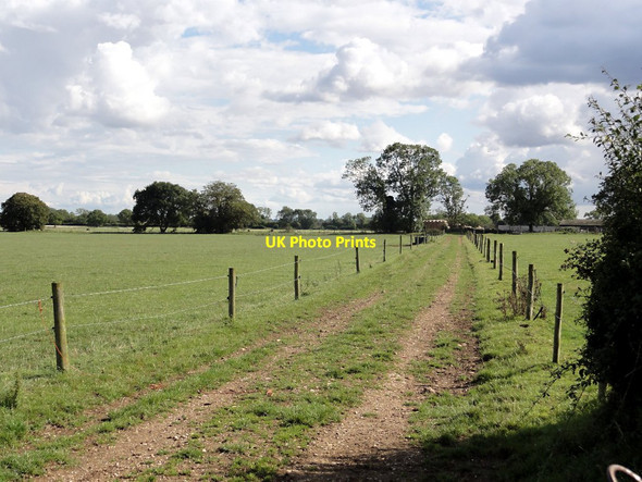 Photo 6"x4" Farm Track near Dunsby Dunsby c2011